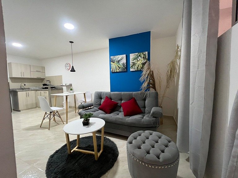 201 Espectacular apartamento con servicios incluid