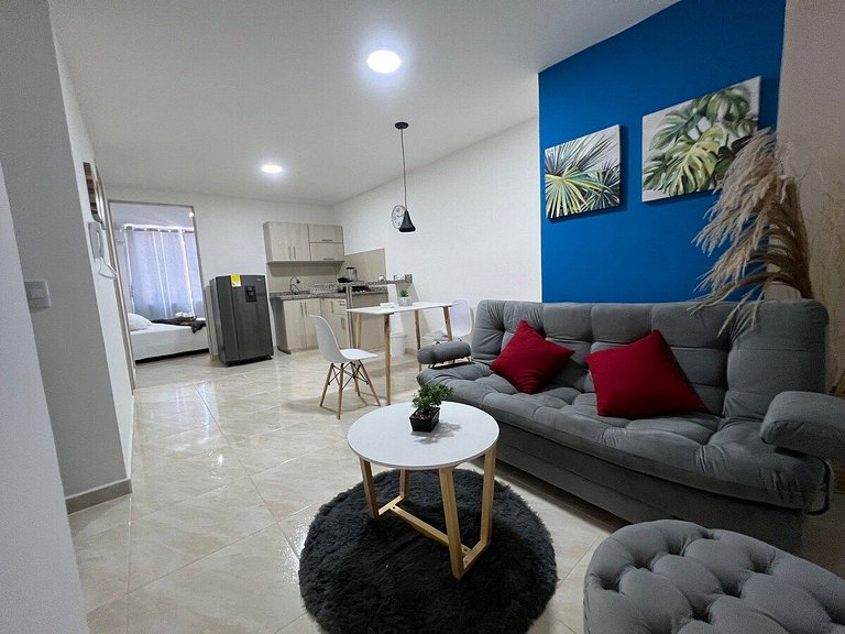 201 Espectacular apartamento con servicios incluid