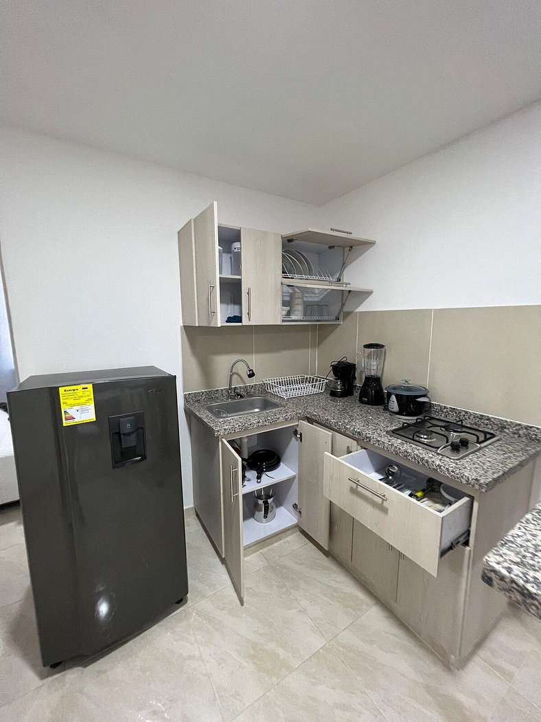 201 Espectacular apartamento con servicios incluid