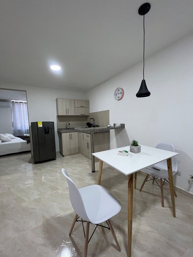 201 Espectacular apartamento con servicios incluid