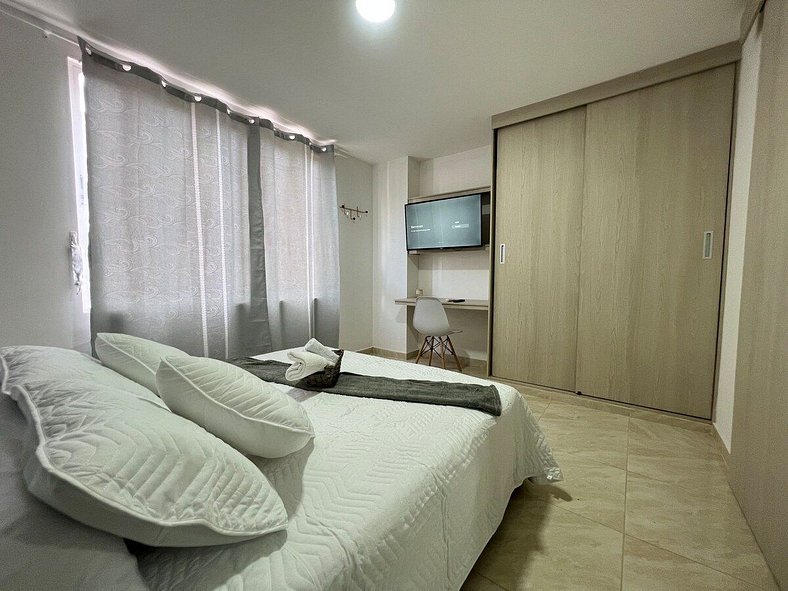 206 Encantador apartamento moderno para estrenar.