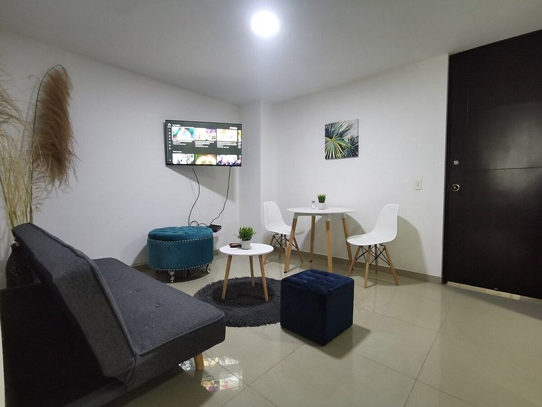 Hermoso y acogedor apartamento con excelente ubicación 401