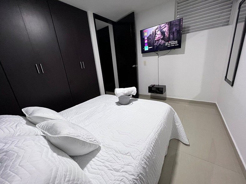 Lindo apartamento, cómodo excelente ubicación 204.