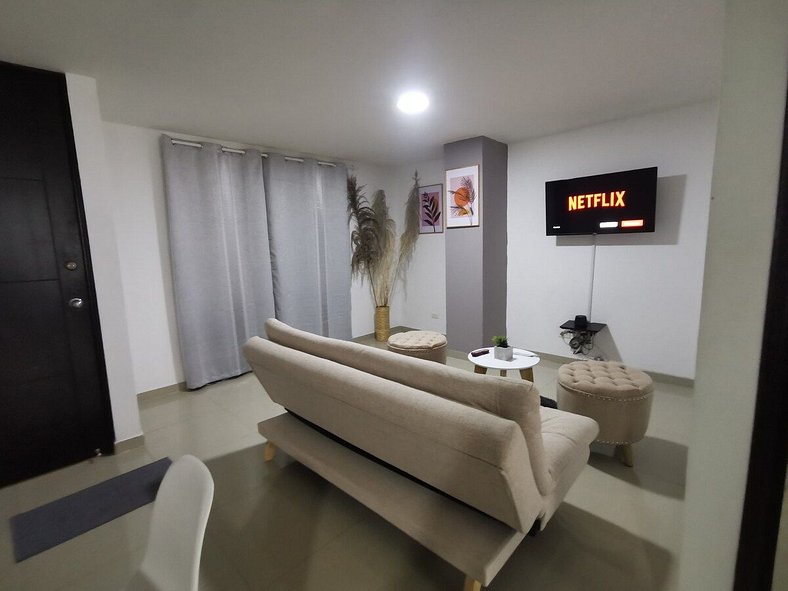 Lindo apartamento de 2 habitaciones 202