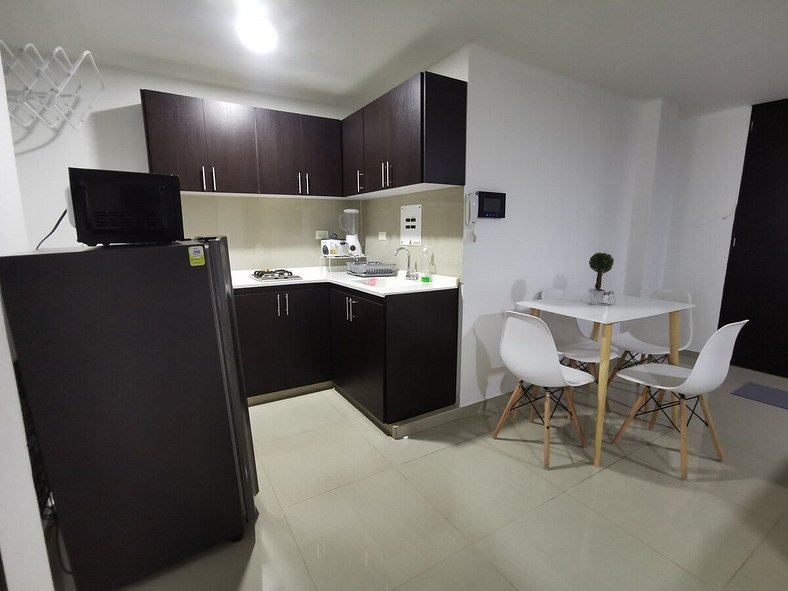 Lindo apartamento de 2 habitaciones 202